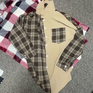 Cute thin flannel